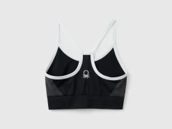 Seamless sports top bra