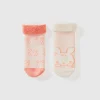 Set of non-slip socks with bunnies