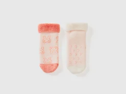 Set of non-slip socks with bunnies