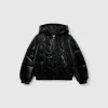 Shiny nylon jacket