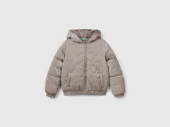 Shiny nylon jacket