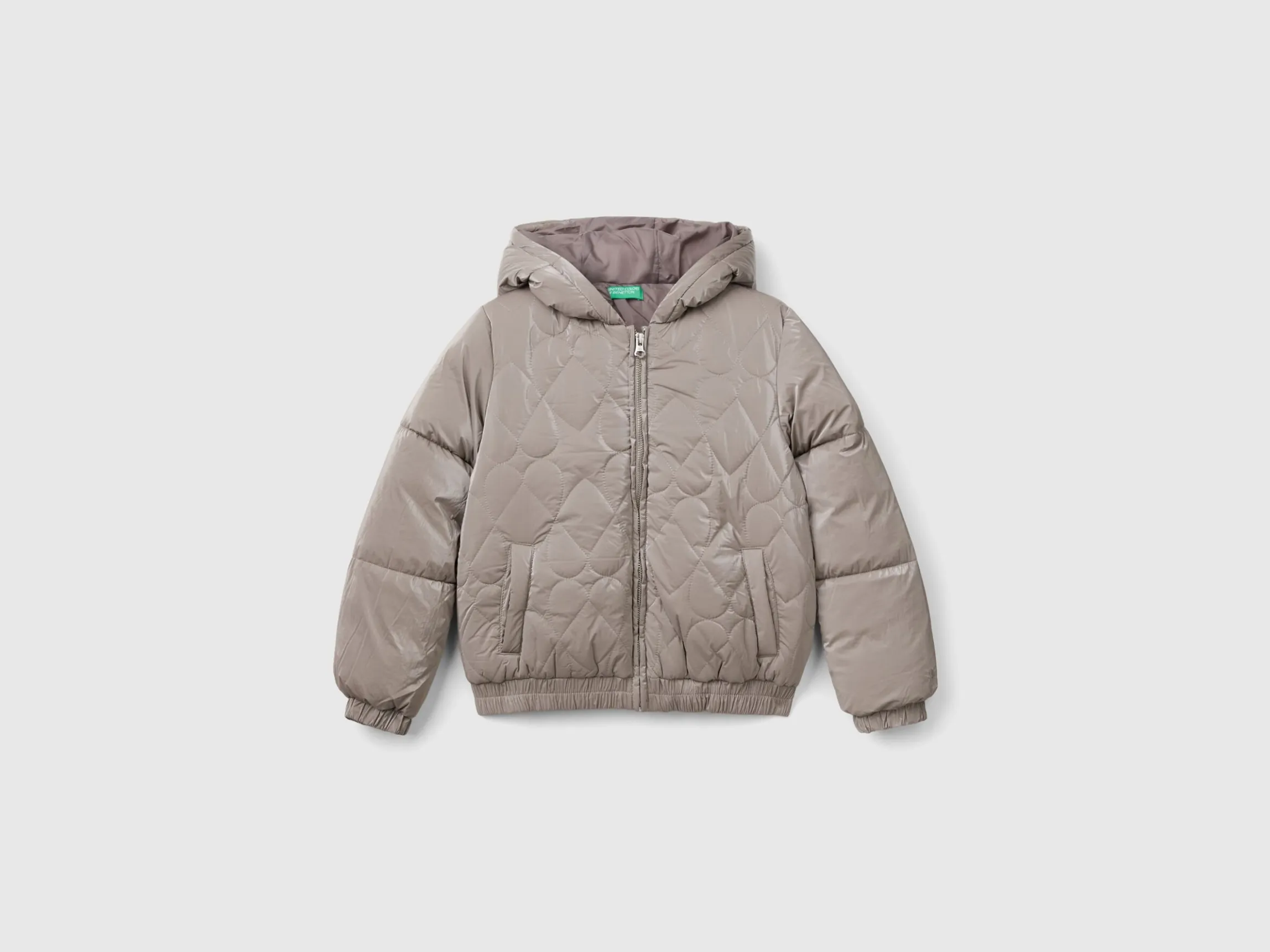 Shiny nylon jacket