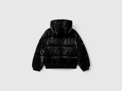 Shiny nylon jacket