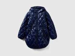 Shiny quilted jacket