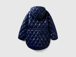 Shiny quilted jacket