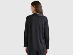 Shirt in Modal® and silk