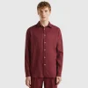 Shirt in pure linen