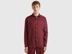 Shirt in pure linen