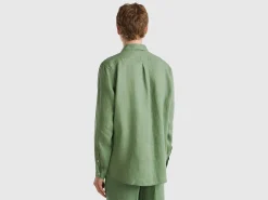 Shirt in pure linen