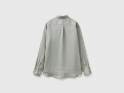 Shirt in pure linen