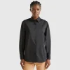 Shirt in stretch cotton blend