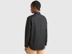 Shirt in stretch cotton blend