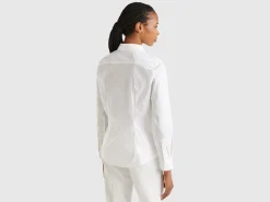 Shirt in stretch cotton blend