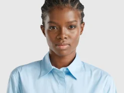 Shirt in stretch cotton blend