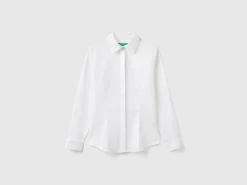Shirt in stretch cotton blend