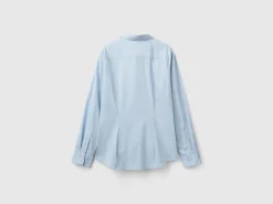 Shirt in stretch cotton blend