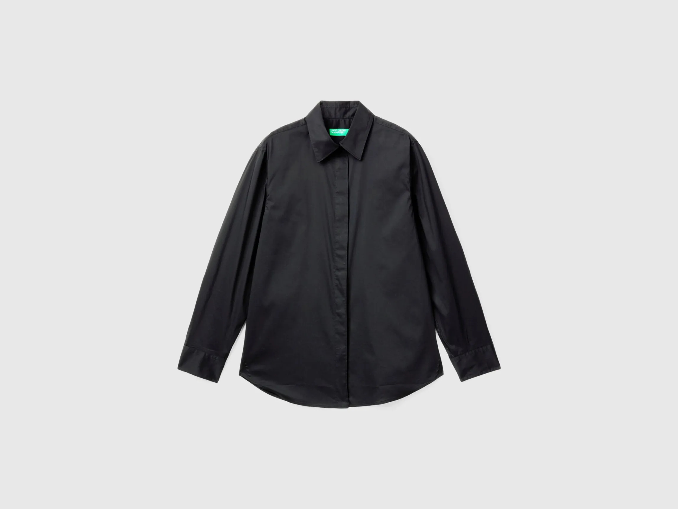 Shirt in stretch cotton blend