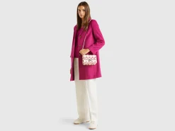 Short coat in wool blend cloth