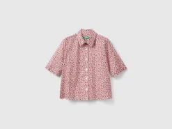 Short sleeve patterned shirt