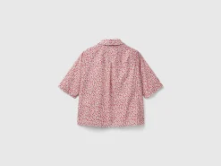 Short sleeve patterned shirt
