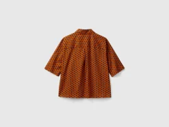 Short sleeve patterned shirt