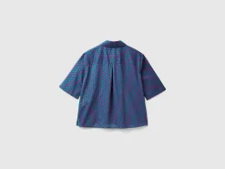 Short sleeve patterned shirt