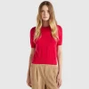 Short sleeve sweater