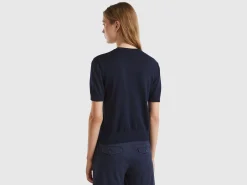 Short sleeve sweater