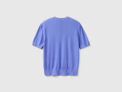 Short sleeve sweater