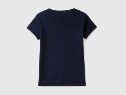 Short sleeve sweater in 100% cotton