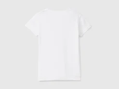 Short sleeve sweater in 100% cotton