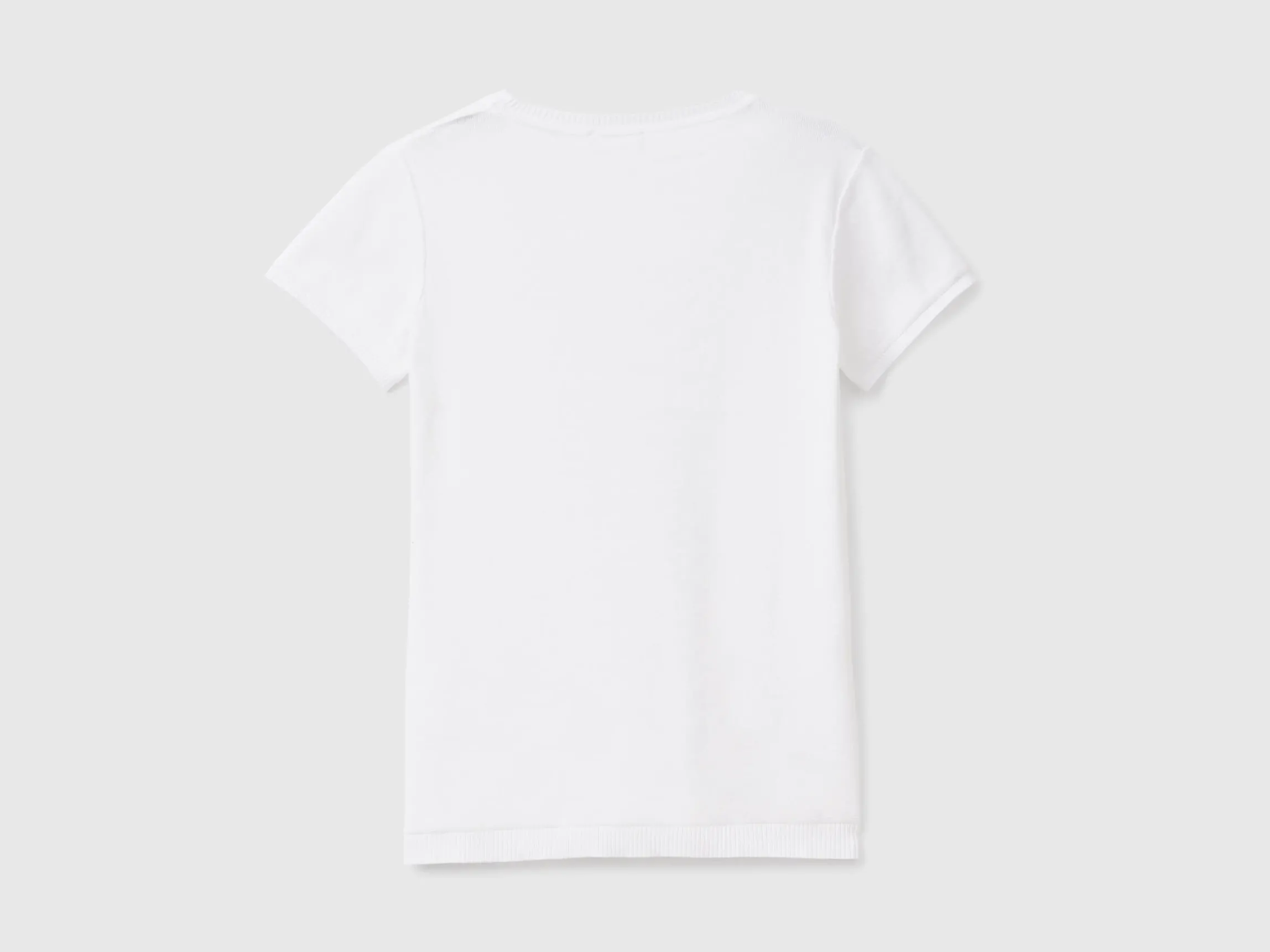 Short sleeve sweater in 100% cotton