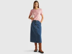 Short sleeve sweater in silk blend