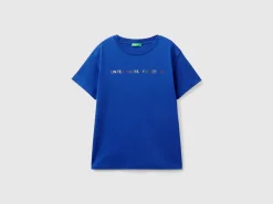 Short sleeve t-shirt in 100% organic cotton