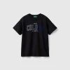 Short sleeve t-shirt in 100% organic cotton
