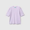 Short sleeve turtleneck t-shirt