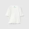 Short sleeve turtleneck t-shirt