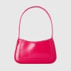 Shoulder bag in imitation leather