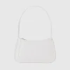 Shoulder bag in imitation leather