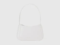 Shoulder bag in imitation leather