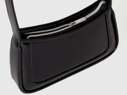 Shoulder bag in imitation leather