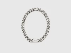 Silver chain necklace