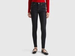 Skinny fit push up jeans