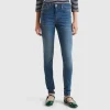 Skinny fit push up jeans