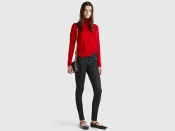 Skinny fit push up jeans