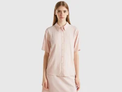 3/4 sleeve shirt in viscose