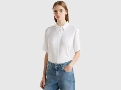 3/4 sleeve shirt in viscose