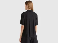 3/4 sleeve shirt in viscose