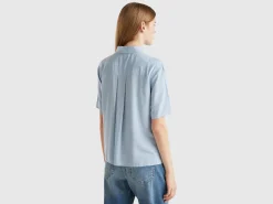 3/4 sleeve shirt in viscose