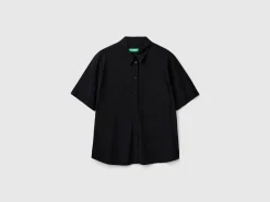 3/4 sleeve shirt in viscose